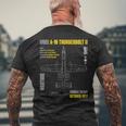 軍用機 A-10 Thunderbolt Ii Warthog Usaf メンズTシャツ バックプリント 高齢者への贈り物