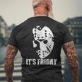 金曜日 メンズTシャツ バックプリント 高齢者への贈り物