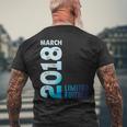 限定版 2018年3月 メンズTシャツ バックプリント 高齢者への贈り物