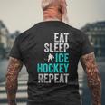 面白いアイスホッケーのシャツ アイスホッケー メンズTシャツ バックプリント 高齢者への贈り物