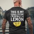 面白いレモンデザイン レモネード フルーツ愛好家 メンズ レディース キッズ メンズTシャツ バックプリント 高齢者への贈り物