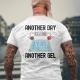 Another Day Another Gel メンズTシャツ バックプリント 高齢者への贈り物