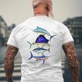 Big Deepea スポーツフィッシュ カジキ 太刀魚 カジキ マグロ メンズTシャツ バックプリント 高齢者への贈り物