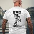 Bmxフリースタイルウェア キッズ、大人 Bmxギフト メンズTシャツ バックプリント 高齢者への贈り物