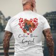 Boxer Dog Cuter Than Cupidalentines Day ボクサー犬 メンズTシャツ バックプリント 高齢者への贈り物