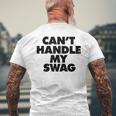 Can't Handle Mywag メンズTシャツ バックプリント 高齢者への贈り物