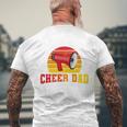 Cheer Dad チアリーディング 父の日 長袖tシャツ メンズTシャツ バックプリント 高齢者への贈り物