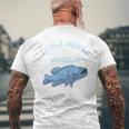 Children's Cool Boys Going Fishing Boys Fishing T-Shirt mit Rückendruck Geschenke für alte Männer