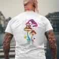 Colorful Minimalic Drippingkull 長袖tシャツ メンズTシャツ バックプリント 高齢者への贈り物