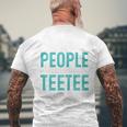 My Favorite People Call Me Vintage Men's T-shirt Back Print Gifts for Old Men