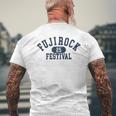 Fuji Rock 25 College Amazon Limited Color Heather Gray メンズTシャツ バックプリント 高齢者への贈り物