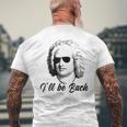 I'll Be Bach バッハ 音楽 クラシック 面白い 格言 メンズTシャツ バックプリント 高齢者への贈り物