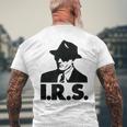 IRS レコード メンズTシャツ バックプリント 高齢者への贈り物