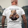 It's Not A Dad Bod、ビールで最高の人生を生きる父熊 長袖tシャツ メンズTシャツ バックプリント 高齢者への贈り物