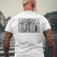 The Jackson 5 In Hyde Park マイケル・ジャクソン 1977 メンズTシャツ バックプリント 高齢者への贈り物