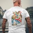 Justice Leaguetarburst T-Shirt mit Rückendruck Geschenke für alte Männer