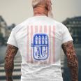 Les Sardines Fisherman Aesthetic Coastal Sardine Tinned Fish Men's T-shirt Back Print Gifts for Old Men