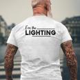 The Lightning The Thunder 面白いカップルマッチング メンズTシャツ バックプリント 高齢者への贈り物