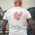 I Love You A Elegant Declaration Of Love I Love You メンズTシャツ バックプリント 高齢者への贈り物