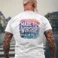 Made To Worship シャツ 礼拝シャツ メンズ & レディース God メンズTシャツ バックプリント 高齢者への贈り物