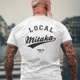 Mitaka Local 三鷹ローカル 故郷 メンズTシャツ バックプリント 高齢者への贈り物