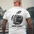 New York City The Big Apple Graphic New York City メンズTシャツ バックプリント 高齢者への贈り物