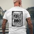 Niemand Is Perfect Jimny オフロード 4X4 アドベンチャー 4Wd Gj Hj Fj メンズTシャツ バックプリント 高齢者への贈り物
