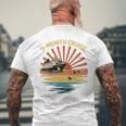 Nine Month Cruisehipunset Withharks In Ocean 長袖tシャツ メンズTシャツ バックプリント 高齢者への贈り物