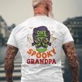 Onepooky Grandpa ハロウィン ホラーマン サングラス ファミリー 長袖tシャツ メンズTシャツ バックプリント 高齢者への贈り物