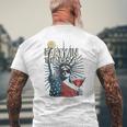 Party In The Usa 自由の女神シャツ 面白い 7月4日 メンズTシャツ バックプリント 高齢者への贈り物