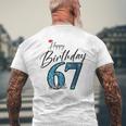 Perfectweet Xmas 67Th Bling Bling Birthday メンズ レディース メンズTシャツ バックプリント 高齢者への贈り物