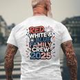 Red Blue White Family Crew 2025 4Th Of July Men's T-shirt Back Print Gifts for Old Men