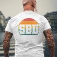 Sbd スクワットベンチ デッドリフト ウエイト スポーツ パワーリフティング 長袖tシャツ メンズTシャツ バックプリント 高齢者への贈り物