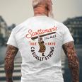 Scottsman's Isle Ofkyecotland Fine Ales メンズTシャツ バックプリント 高齢者への贈り物