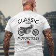 Sr400 ブラックスポーク クラシックバイク モーターサイクリスト オートバイ メンズTシャツ バックプリント 高齢者への贈り物