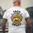 Tacoquad 面白いメキシカンタコス火曜日 タコスバウトチーム タコス メンズTシャツ バックプリント 高齢者への贈り物
