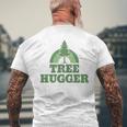 Tree Hugger 環境保護主義者 ヴィンテージ レトロ 自然愛好家 長袖tシャツ メンズTシャツ バックプリント 高齢者への贈り物