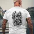Tué Par Lust Grim Reaperkull Biker T-shirt imprimé au dos Cadeaux pour les vieillards