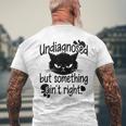 Undiagnosed Butomething Ain't Right メンズTシャツ バックプリント 高齢者への贈り物