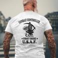 USAF Cct コンバットコントローラー バックデザイン メンズTシャツ バックプリント 高齢者への贈り物
