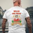 Welsh Dragon Wales ラグビートップ 長袖tシャツ メンズTシャツ バックプリント 高齢者への贈り物