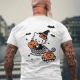 【ハロウィン特集】Usデザイン ハローキティ トリックオアトリート メンズTシャツ バックプリント 高齢者への贈り物