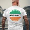 アイルランド外のイギリス軍 アイルランド共和党 メンズTシャツ バックプリント 高齢者への贈り物