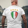 イタリアサッカーシャツ メンズTシャツ バックプリント 高齢者への贈り物