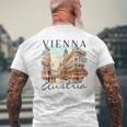 ウィーン オーストリア 旅行 お土産 Meet Me Inienna メンズTシャツ バックプリント 高齢者への贈り物
