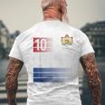 オランダ国旗 10 オランダオレンジ サッカー メンズ レディース キッズ ボーイズ メンズTシャツ バックプリント 高齢者への贈り物