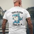 カワイイトラレロトラララ-イタリアブレインロットミーム メンズTシャツ バックプリント 高齢者への贈り物