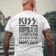 キッス Kiss Roosevelttadium メンズTシャツ バックプリント 高齢者への贈り物