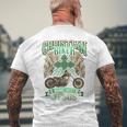 キリスト教バイカーライドウィズジーザスオートバイバックプリントデザイン メンズTシャツ バックプリント 高齢者への贈り物