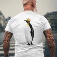 キングペンギン King Penguin メンズTシャツ バックプリント 高齢者への贈り物